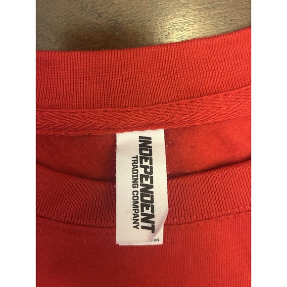 Nebraska Cornhuskers Red Cotton Blend Crewneck Sweatshirt Men's 3XL - Picture 5 of 6